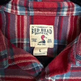 Red & Blue Redhead Thrifted Flannel