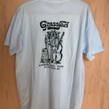 Grassfed Flower Tee (blue/green)