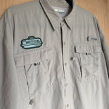 Gray Thrifted Columbia PFG Shortsleeve